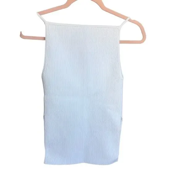 Aritzia BABATON SCULPT KNIT ADVISE Boatneck Top Size Small Ribbed Knit 119130 - Picture 3 of 11